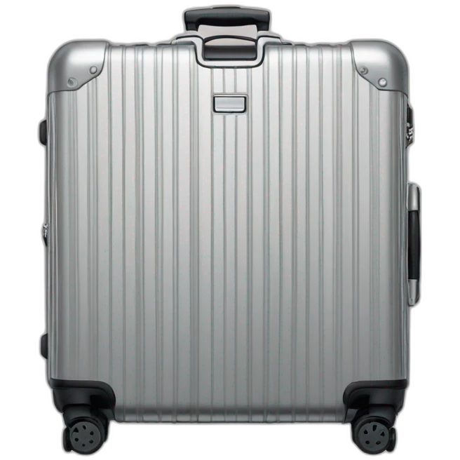 Rimowa with stickers emoji