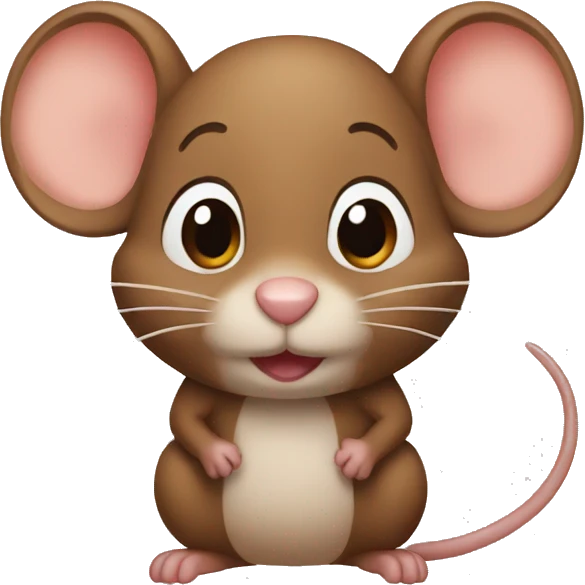 brown mouse jerry emoji