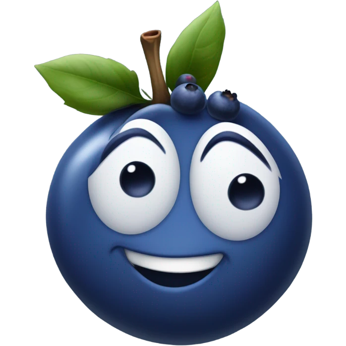 Blueberry emoji