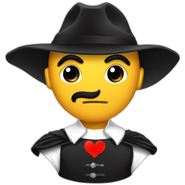 Zorro con ojos de corazón  emoji