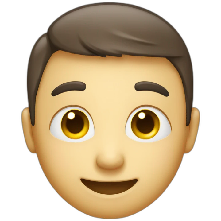 a smiling face with small eyes emoji