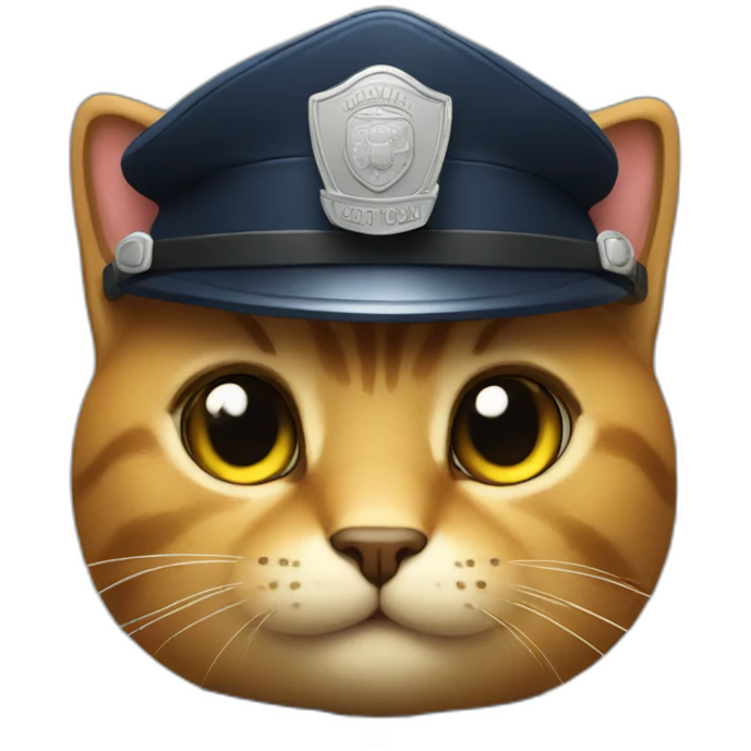 Cat Policeman emoji