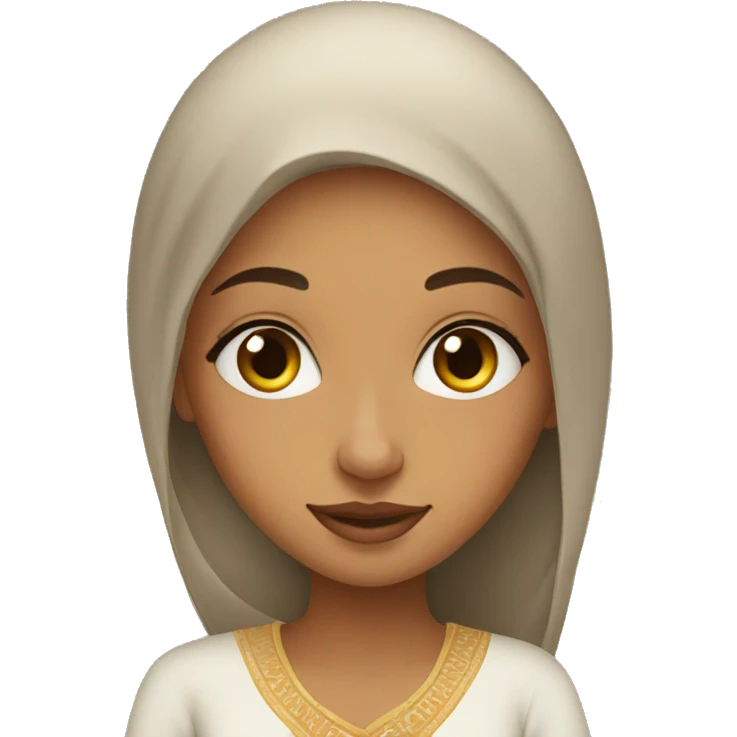 Moroccan girl emoji