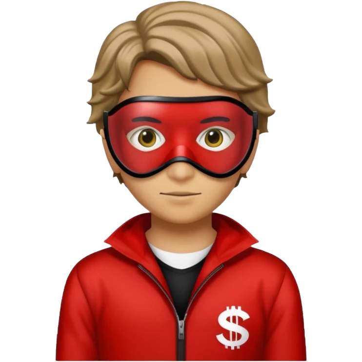 Tokyo in Money Heist TV show emoji