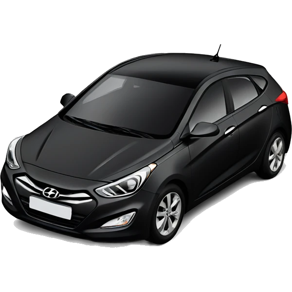 hyundai solaris I 2010 black color emoji