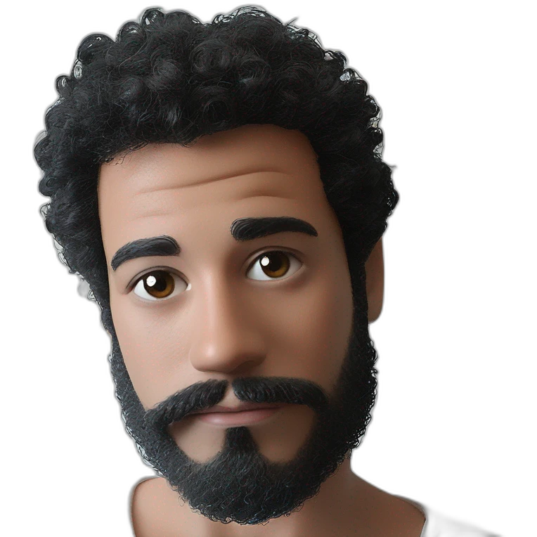 mysterious black-haired man with jewelry emoji