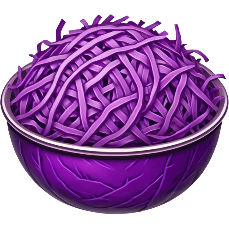 Red cabbage - grated emoji