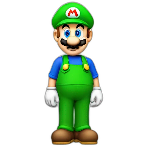 mario on top of luigi emoji