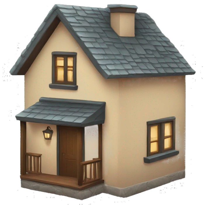 cozy house emoji