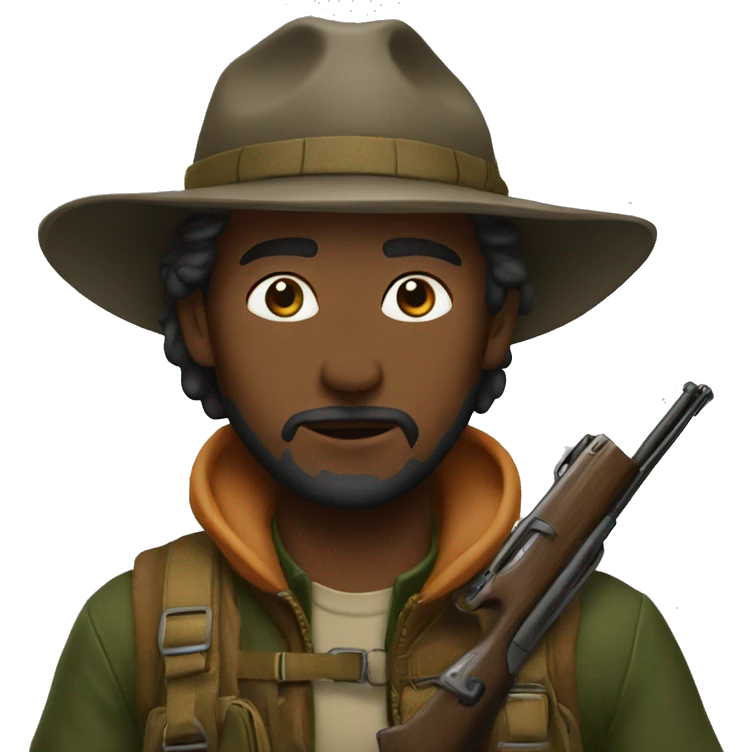 hunter emoji
