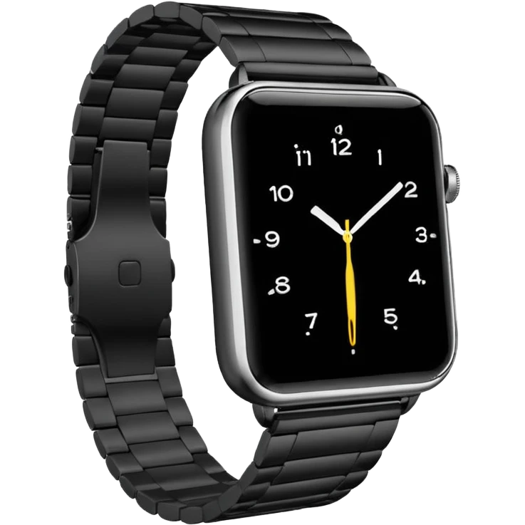 black arm watch emoji