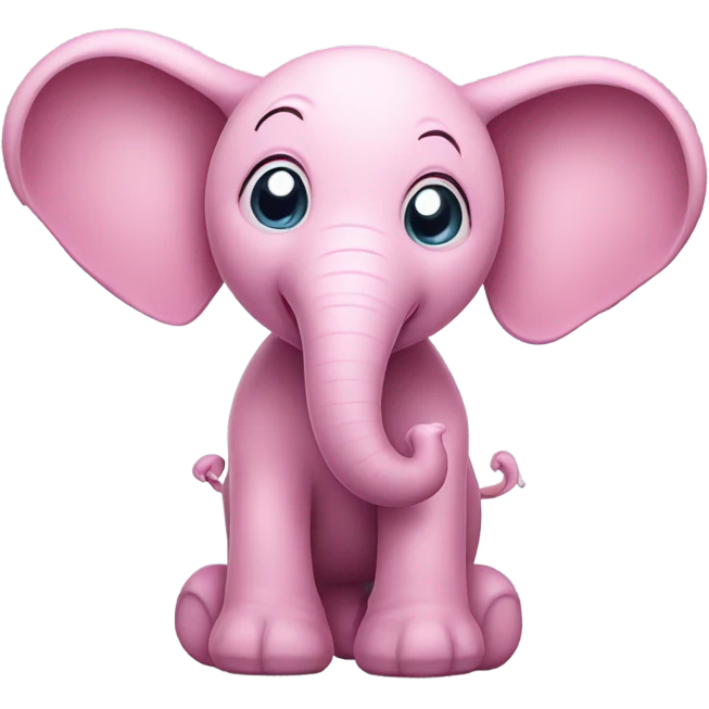 pink elephant emoji