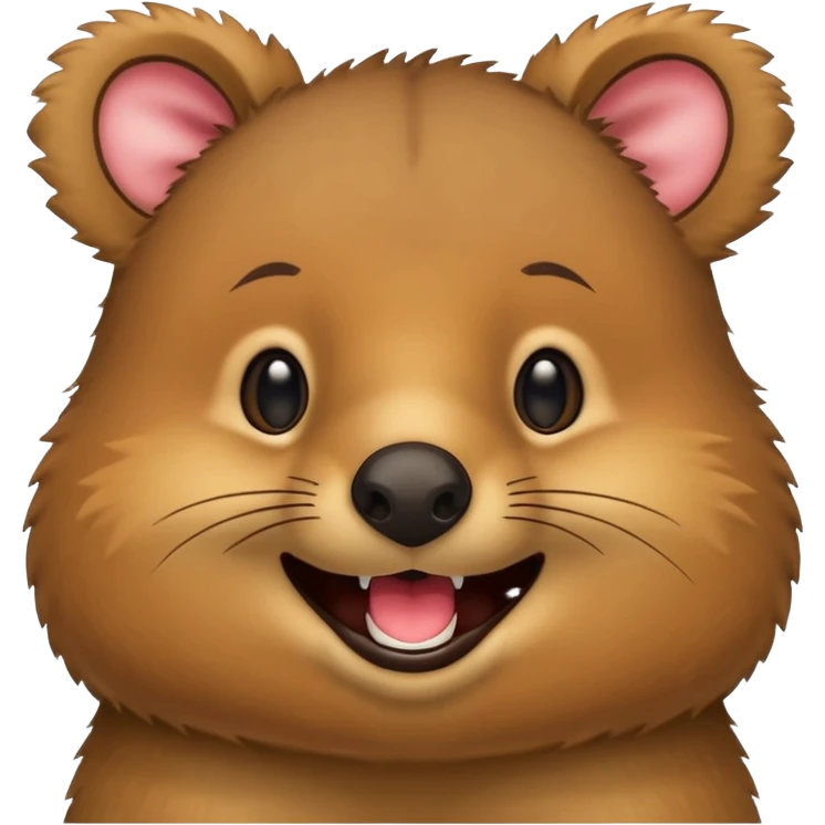 Quokka smile emoji