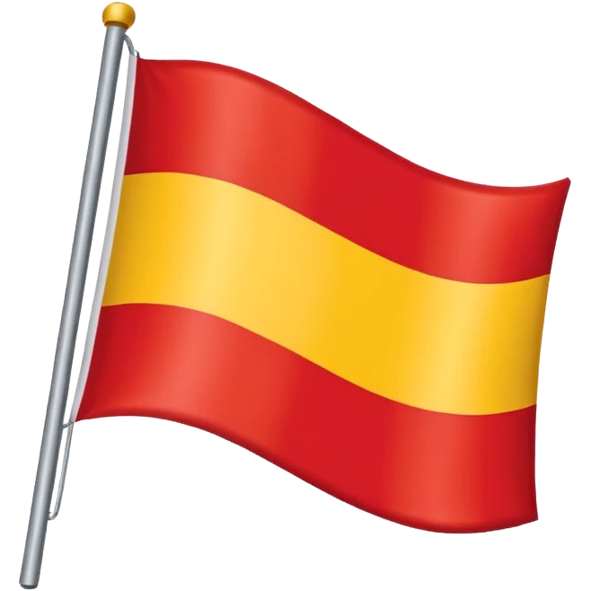 a flag that is half the polish flag and half the macedonian flag emoji