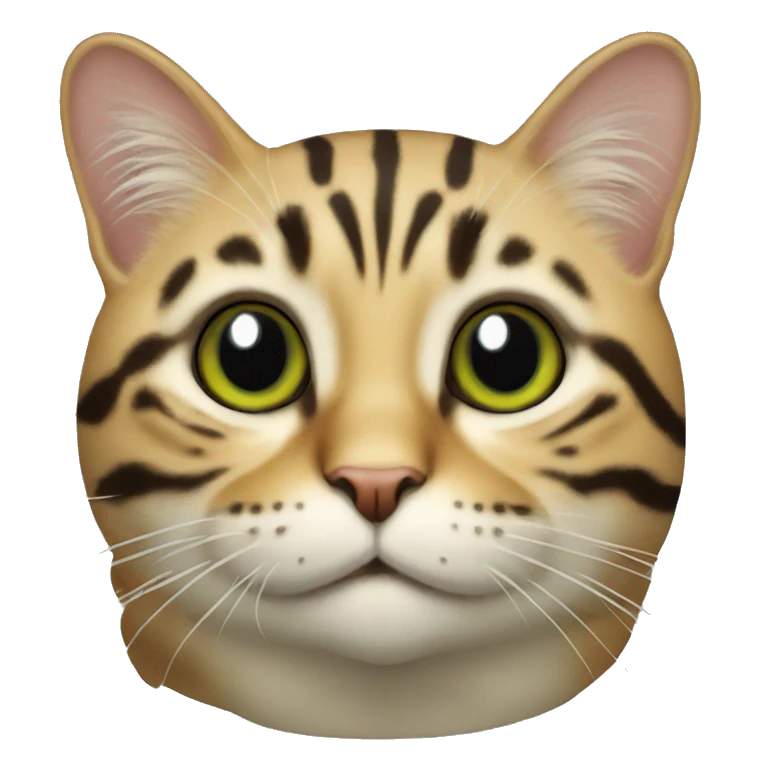 Une grenouille sur un chat  emoji