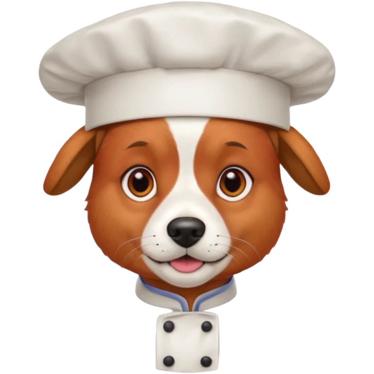 chef red dog emoji