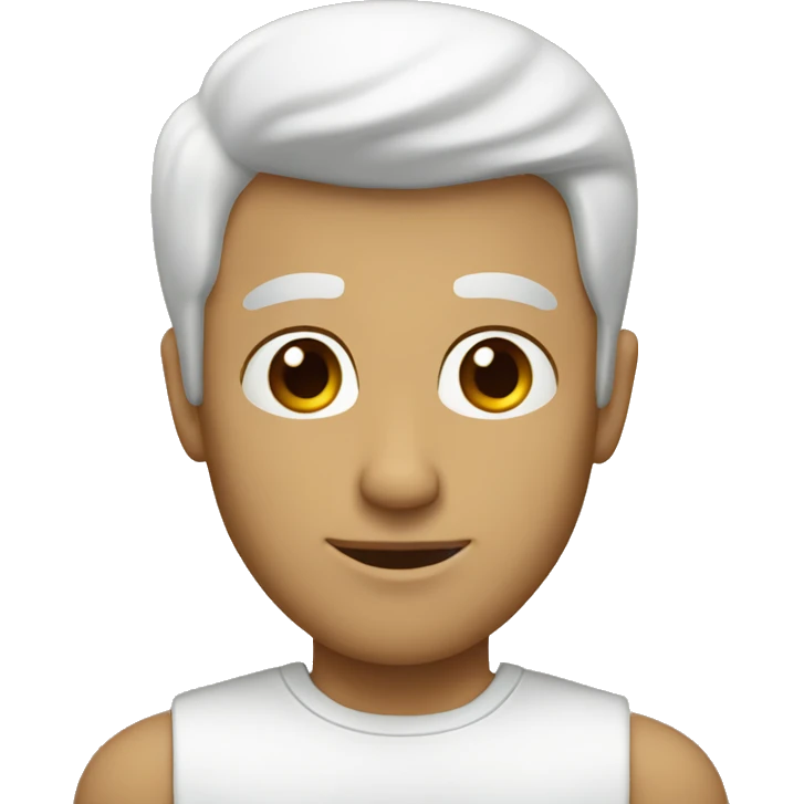 Hombre blanco  emoji