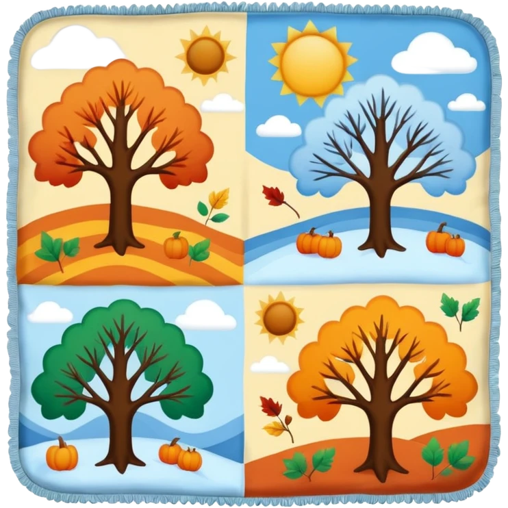 Four Seasons Blanket emoji