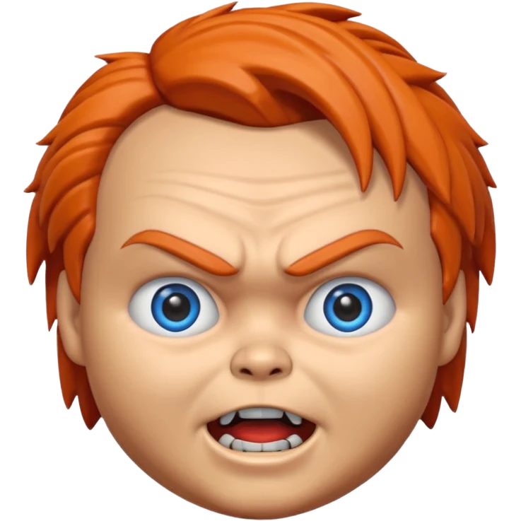 Un emojin de chuky emoji