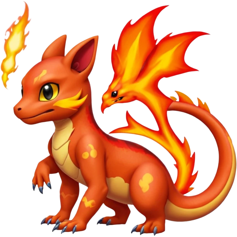Umbreon-Charmander-Charmeleon-Guilmon-fusion emoji