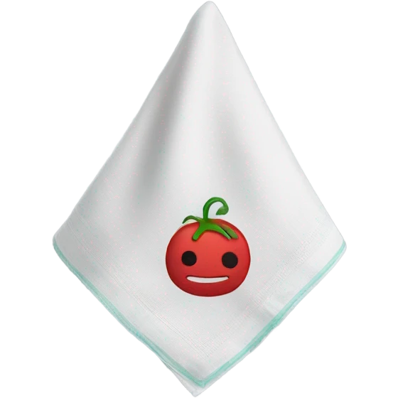 Handkerchief in hand emoji