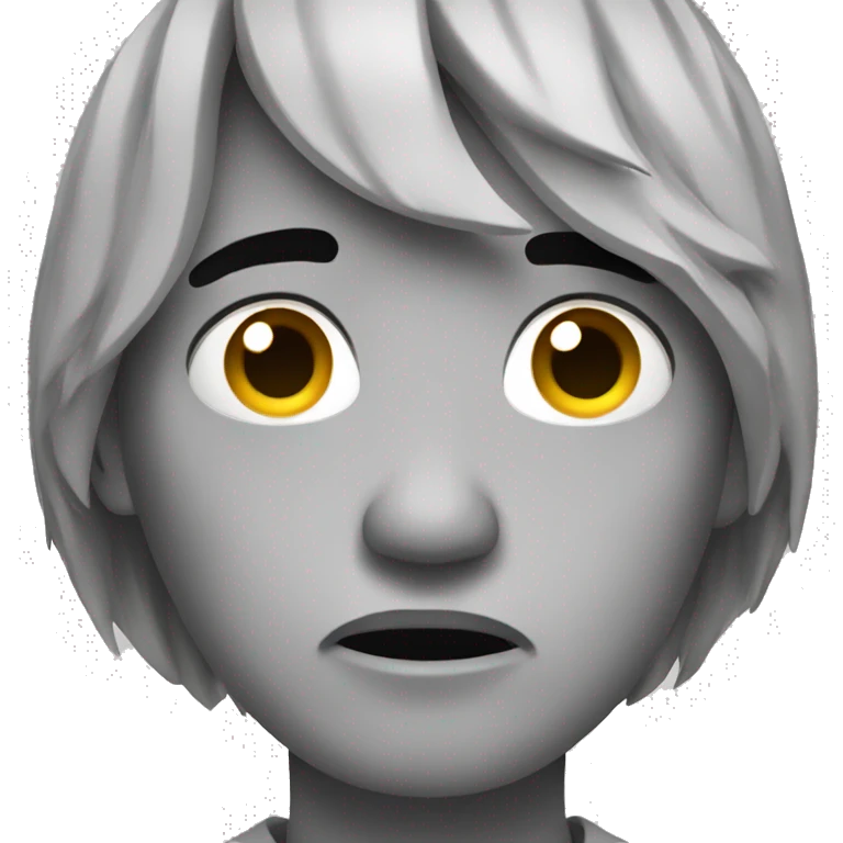 Sad because I broke my phone  emoji