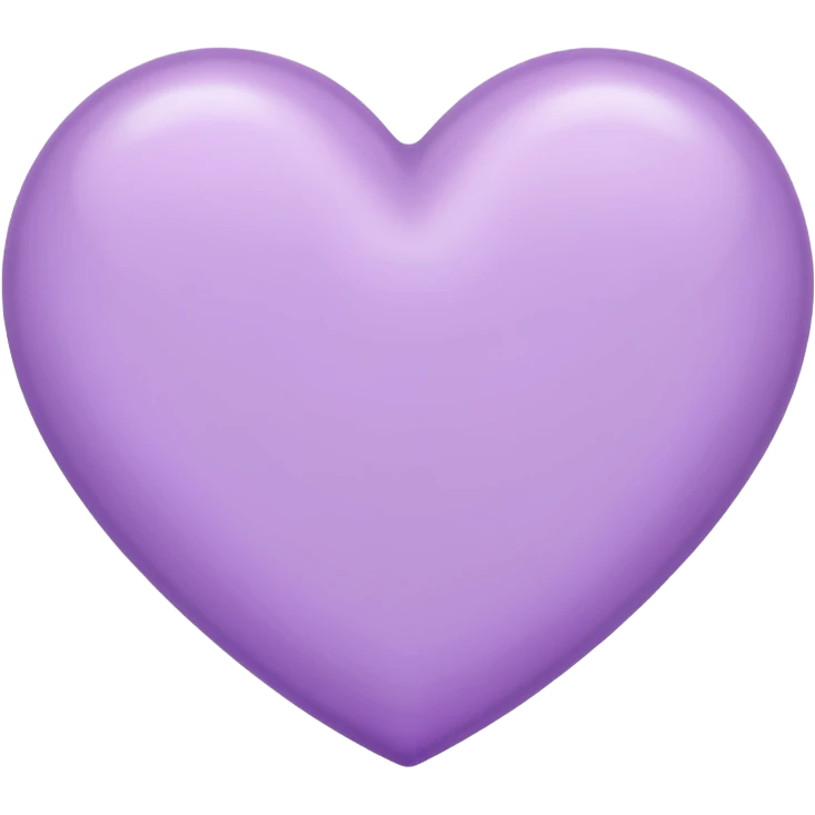 Light purple heart emoji emoji