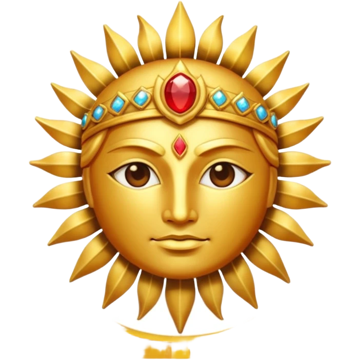 sun emperor emoji