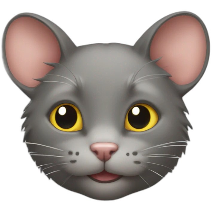 Rat cat emoji