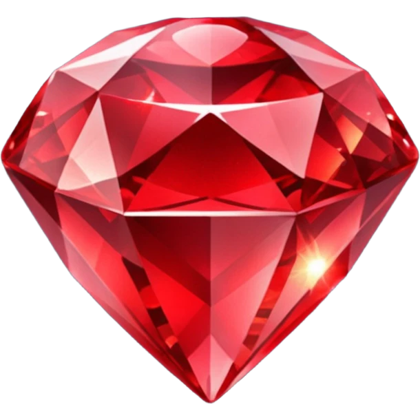 gem glitter red emoji