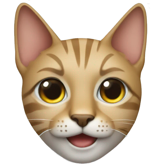 A nice face bot, with cat face emoji