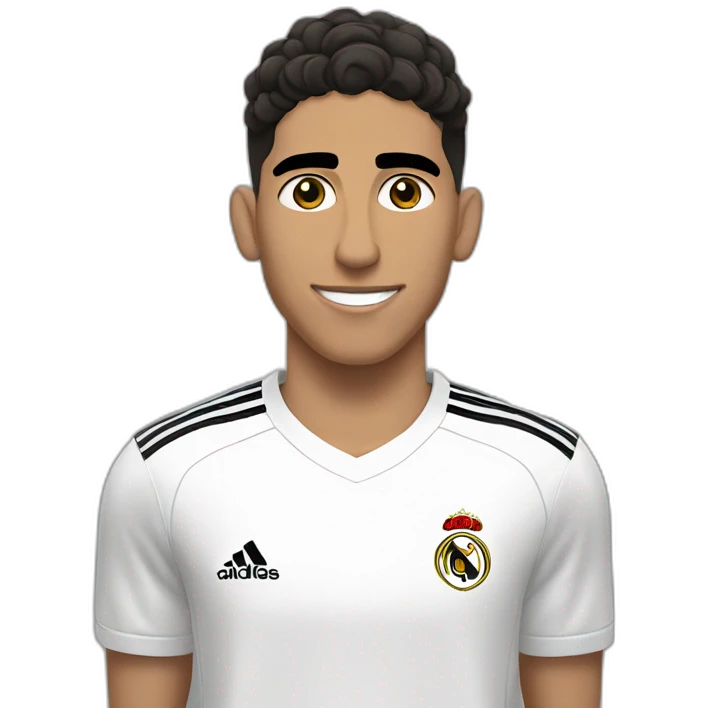 Achraf hakimi with mooroco kit emoji