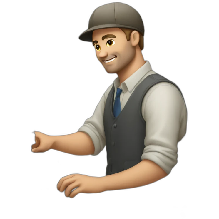 a typewriter worker emoji