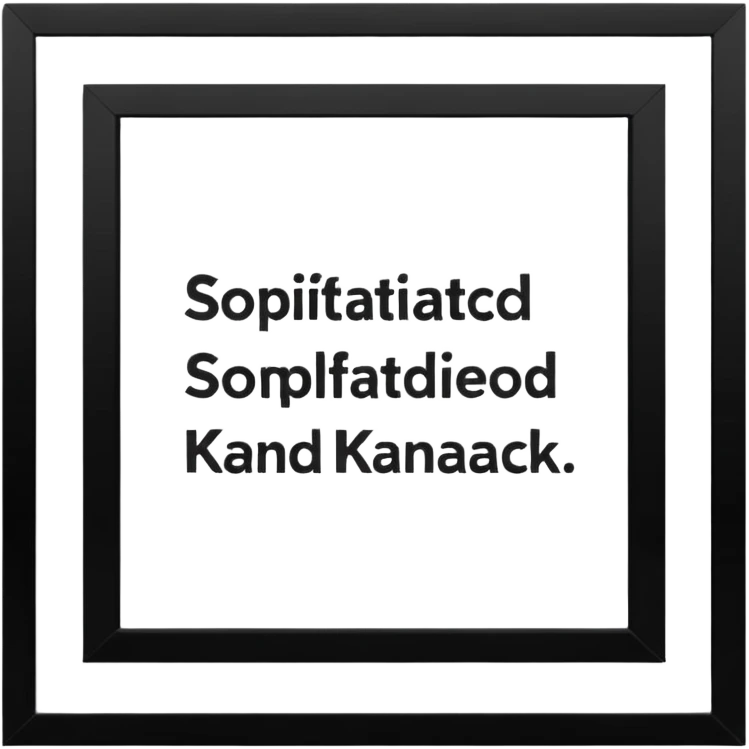 I mant an emoji which i can upload to slack which just says the words "sophisticated kanack" emoji