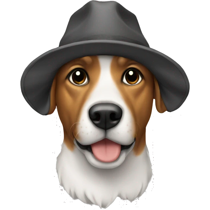 Dog hat emoji