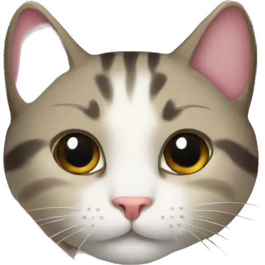 Cat in blanket emoji