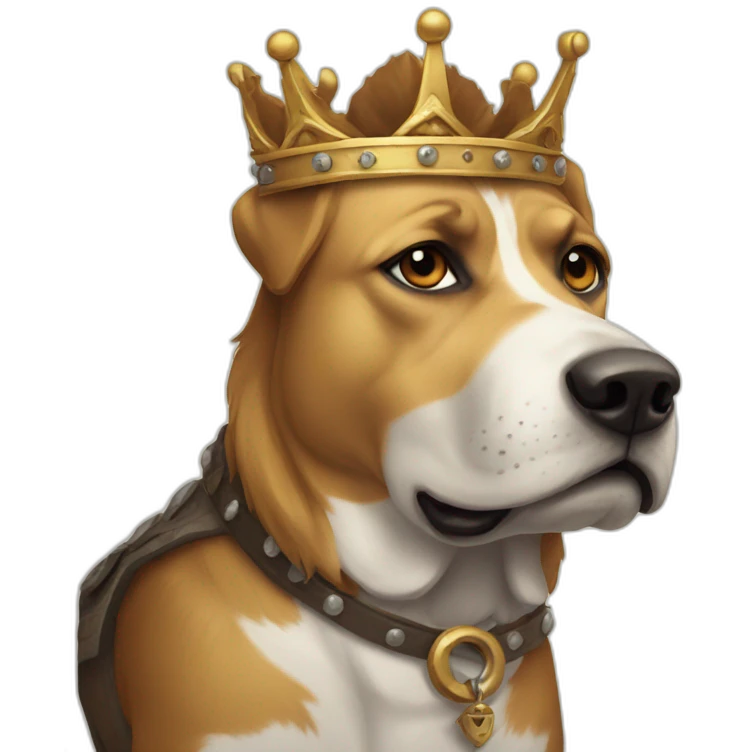 Bad King Dog emoji