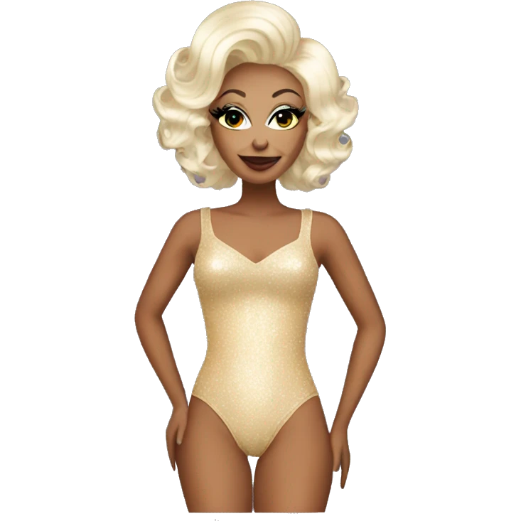 Drag queen bodysuit  emoji