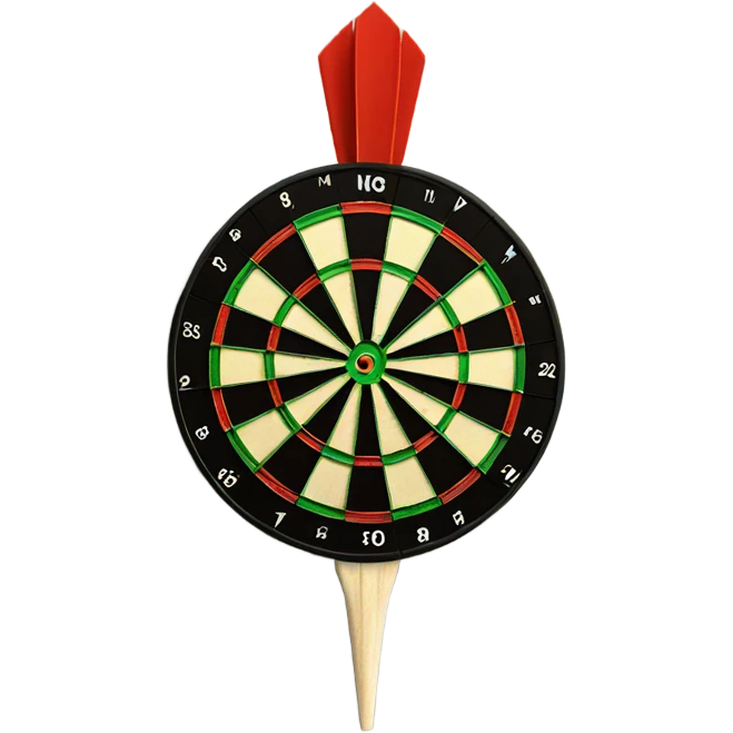 Darts emoji