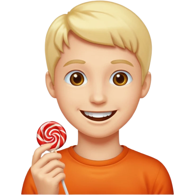 Dil cıkaran emoji şeker yiyor emoji