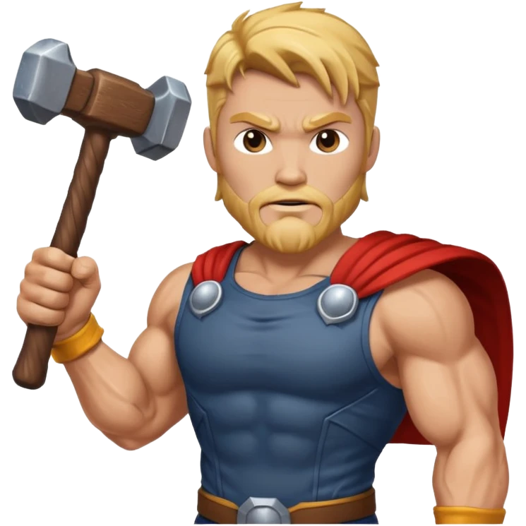 God of thunder 
 emoji