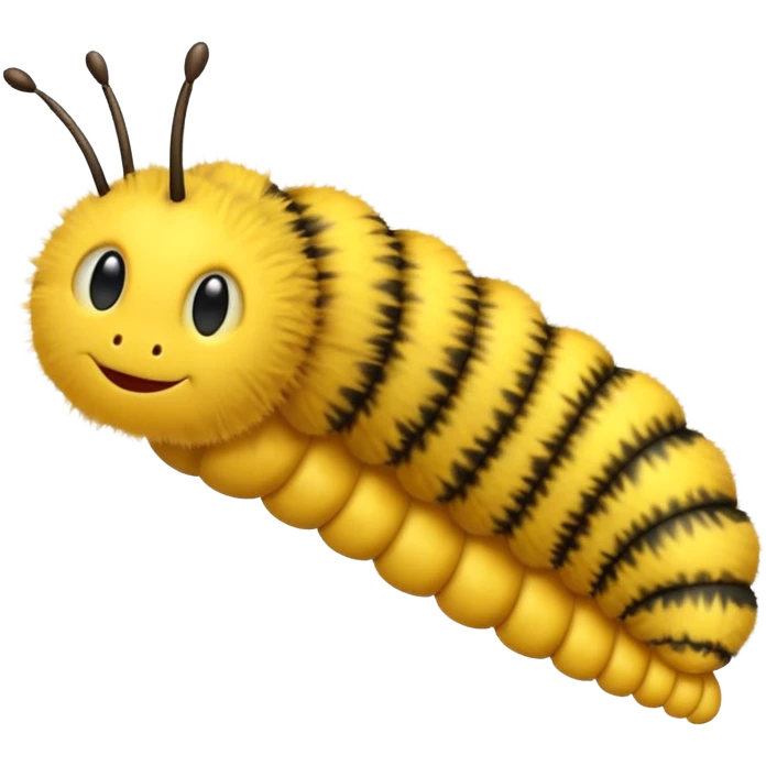 yellow caterpillar emoji