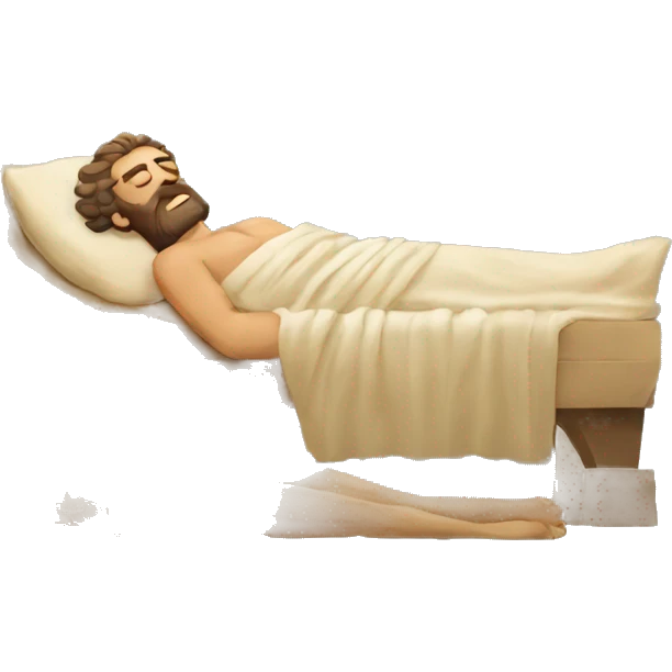 Ancient Greek King Odysseus Sleeping emoji