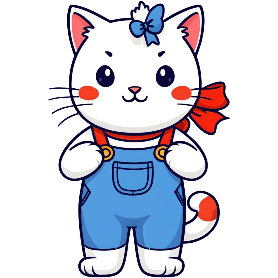 Hello kitty emoji