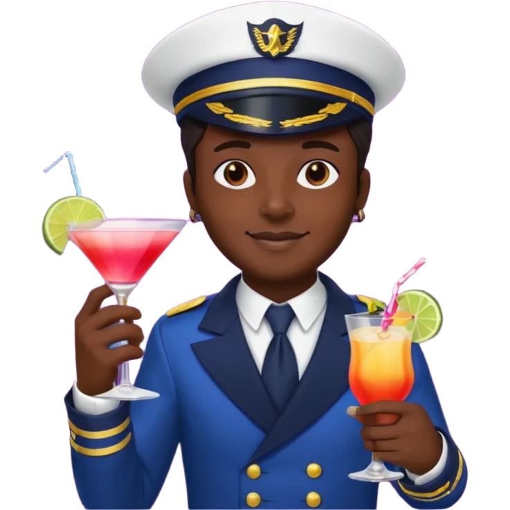 Capitão do bloco de carnaval emoji