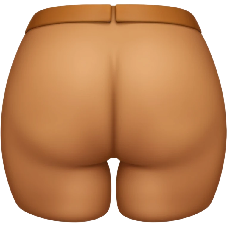 emoji with butt emoji