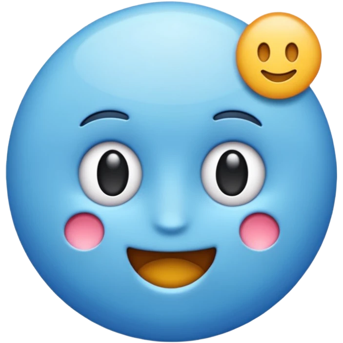 ✔️ crea este emoji pero en celeste emoji