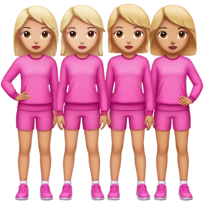 Girly girls emoji