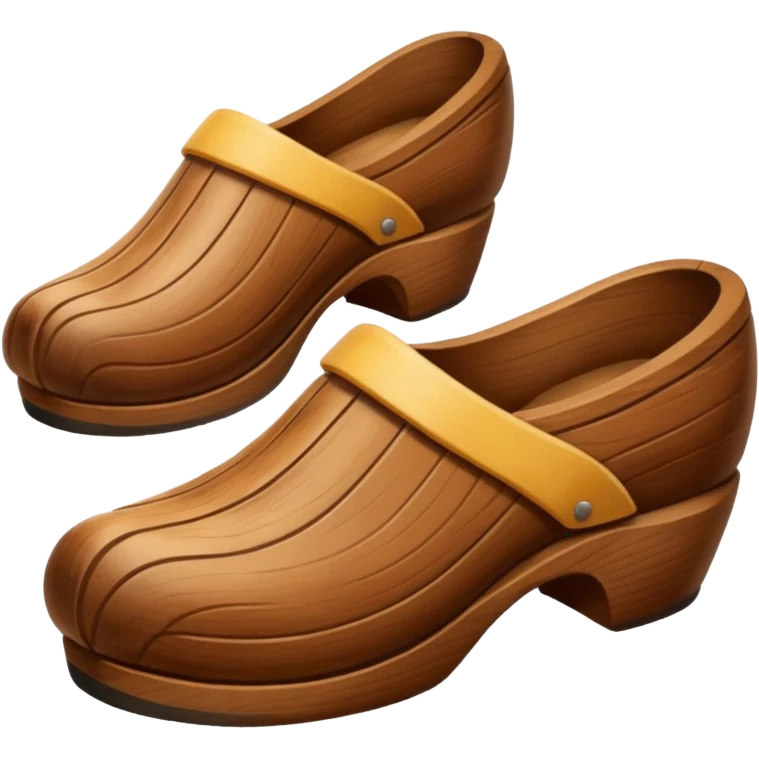 Wooden shoes emoji
