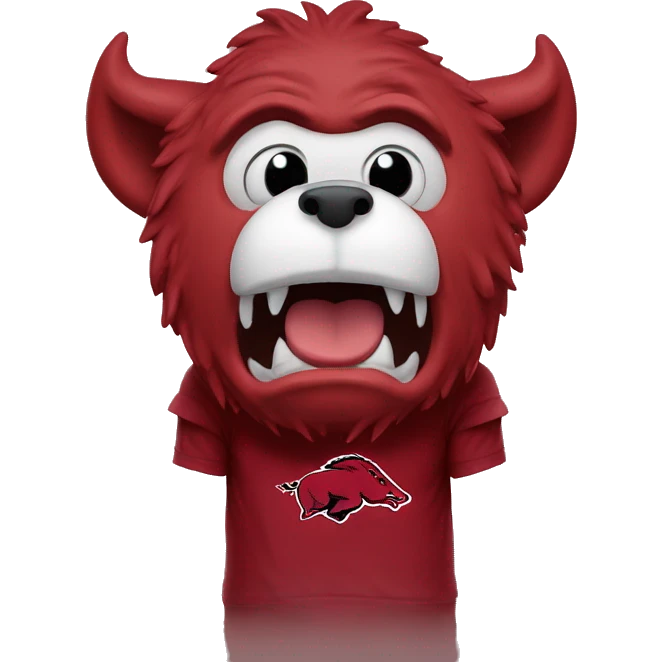 arkansas razorbacks mascot sad emoji